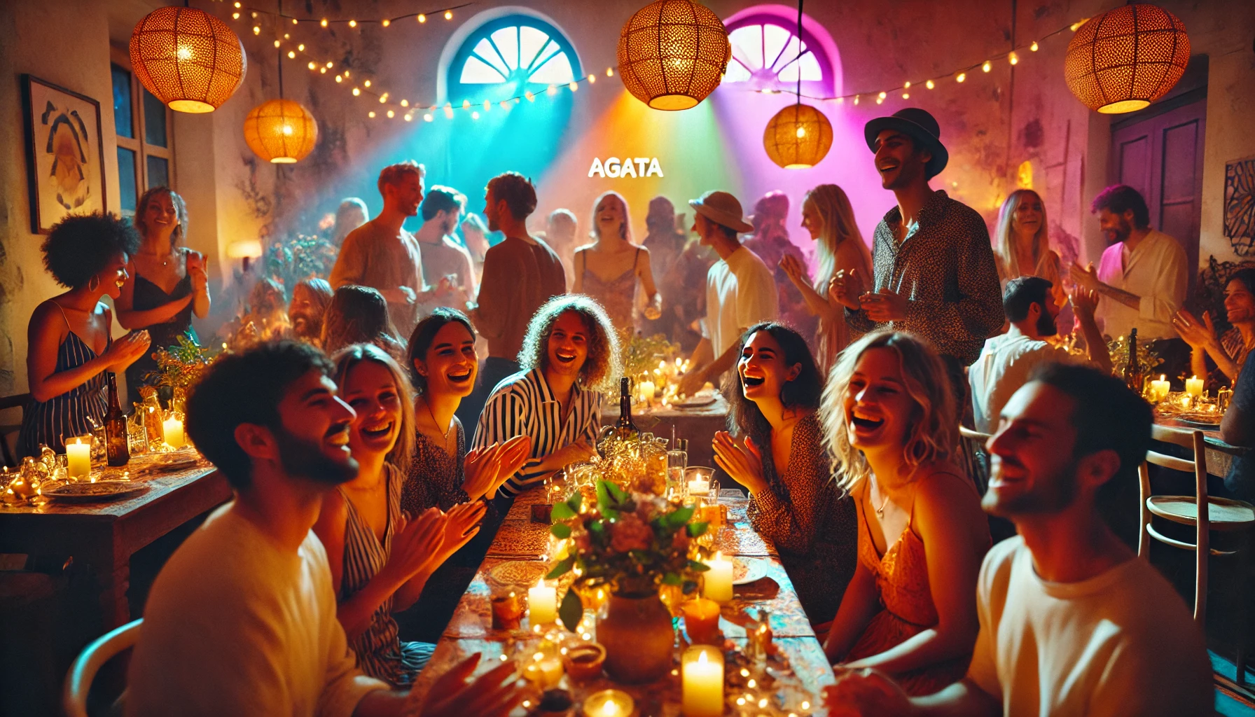 Celebration of name day and name - Agata