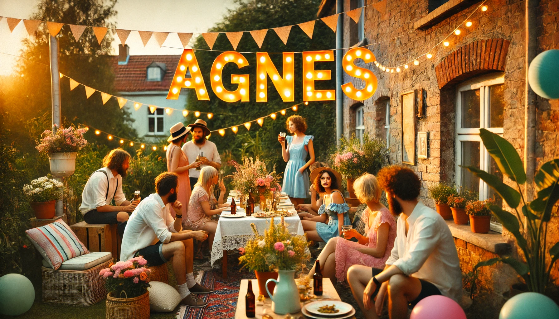 Oslava menín a mien - Agnès