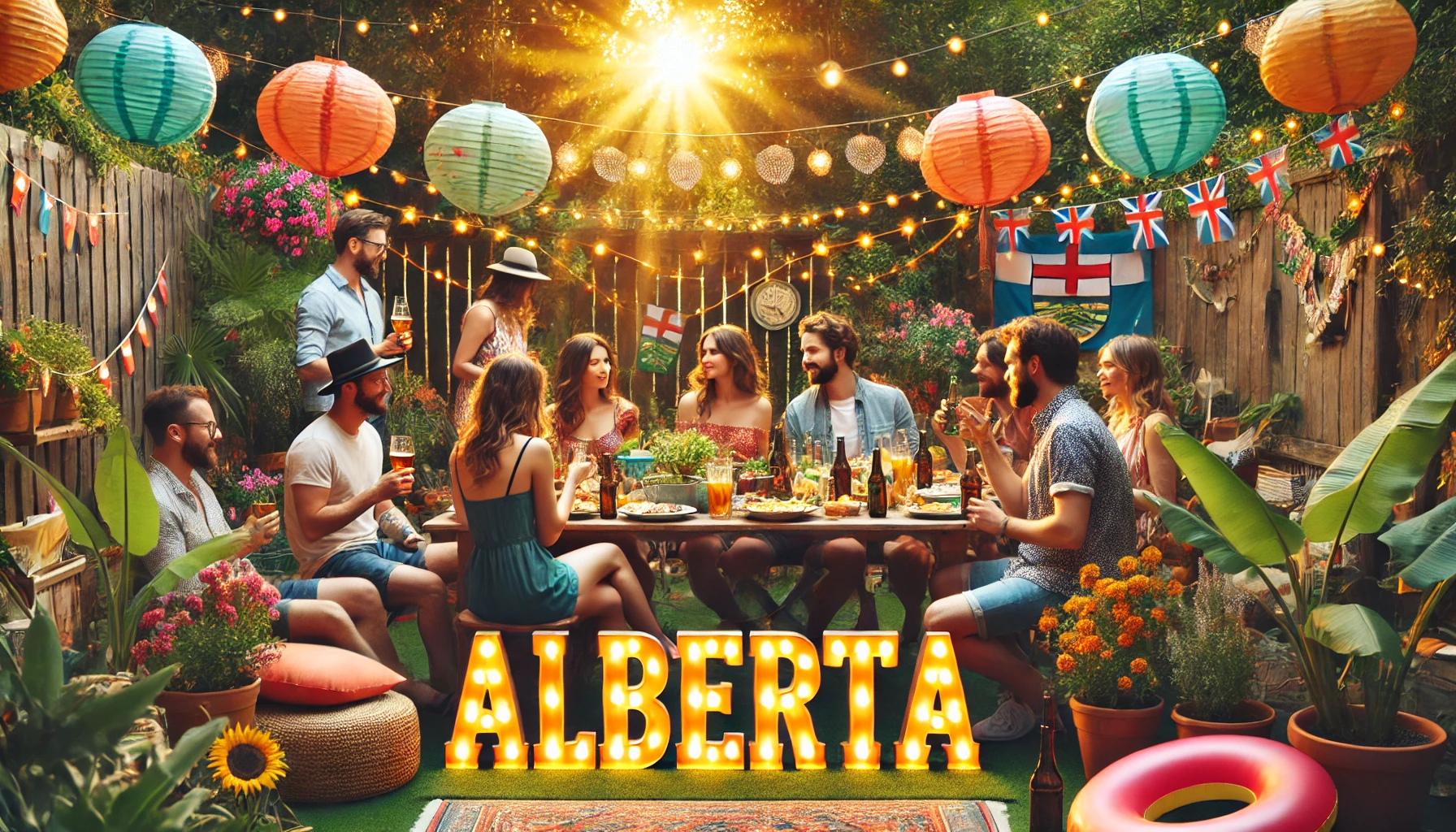 Feier des Namenstages und des Namens - Alberta