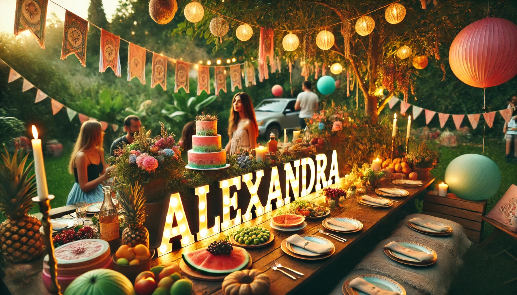 Firande av namnsdag och namn - Alexandra