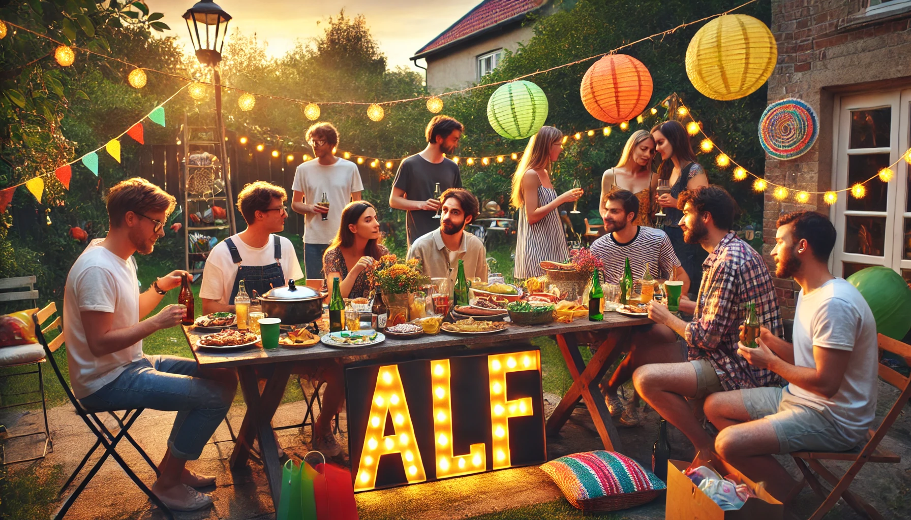 Celebration of name day and name - Alf