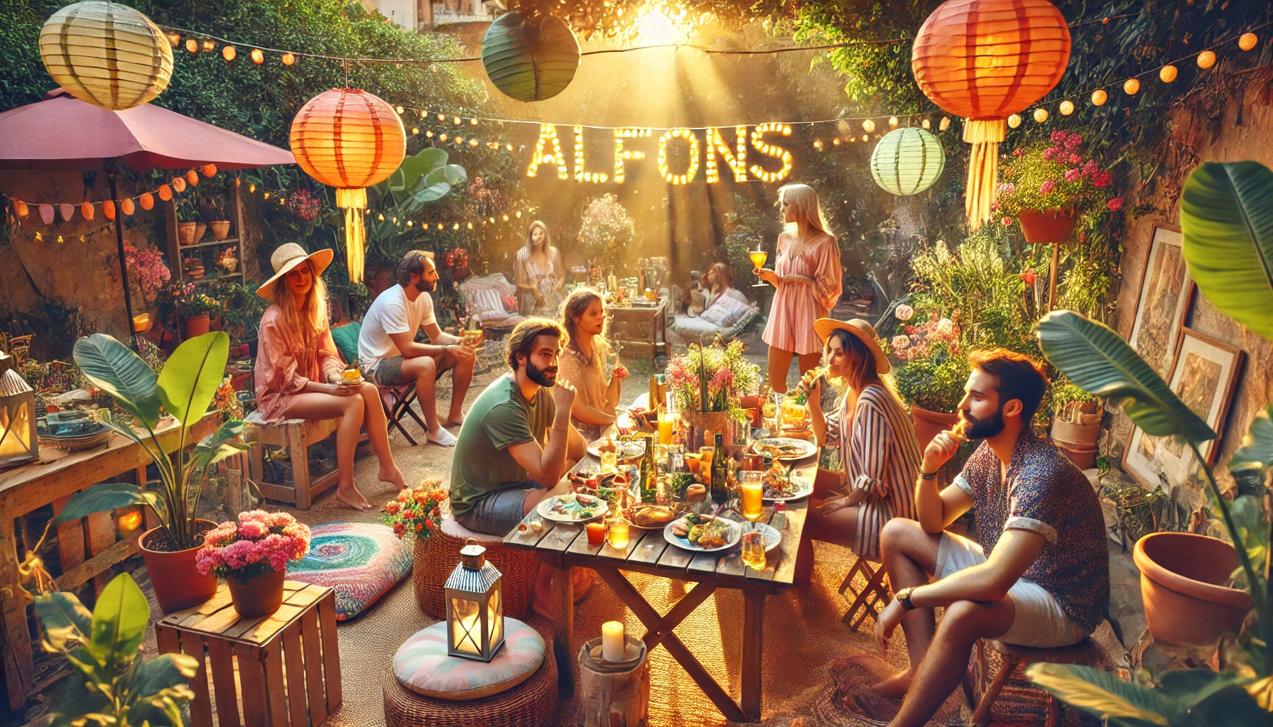 Oslava menín a mien - Alfons