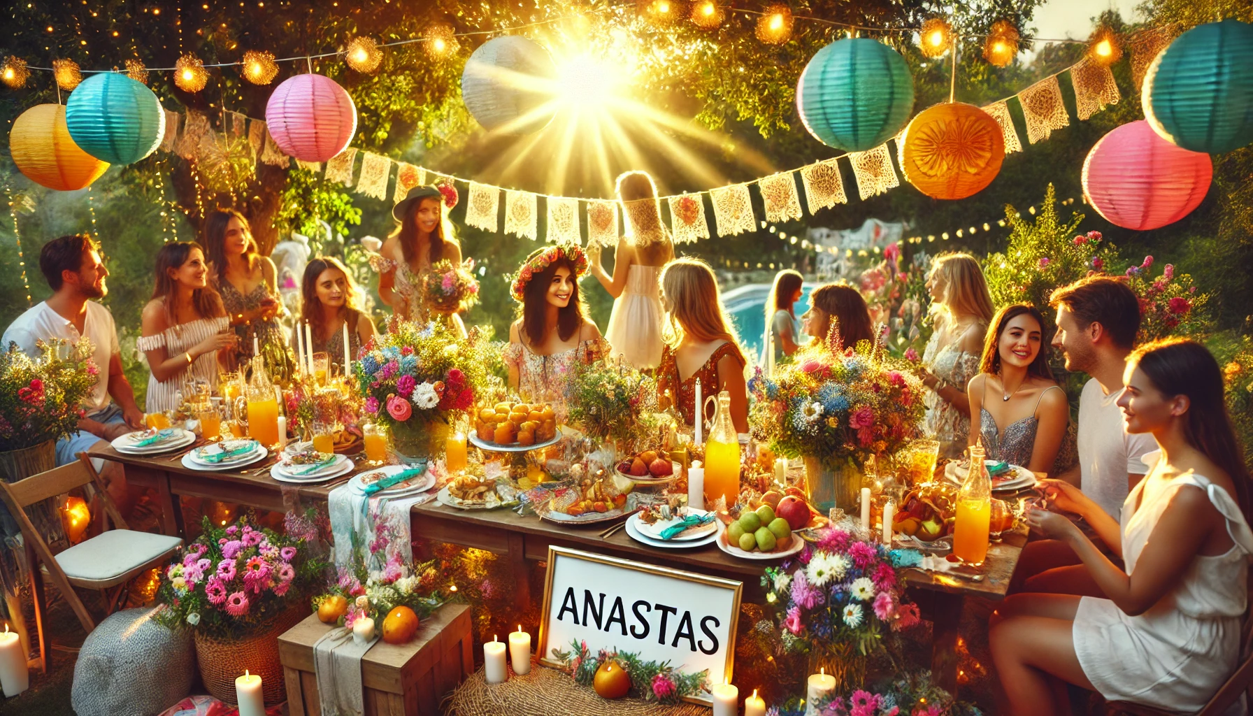 Celebration of name day and name - Anastas