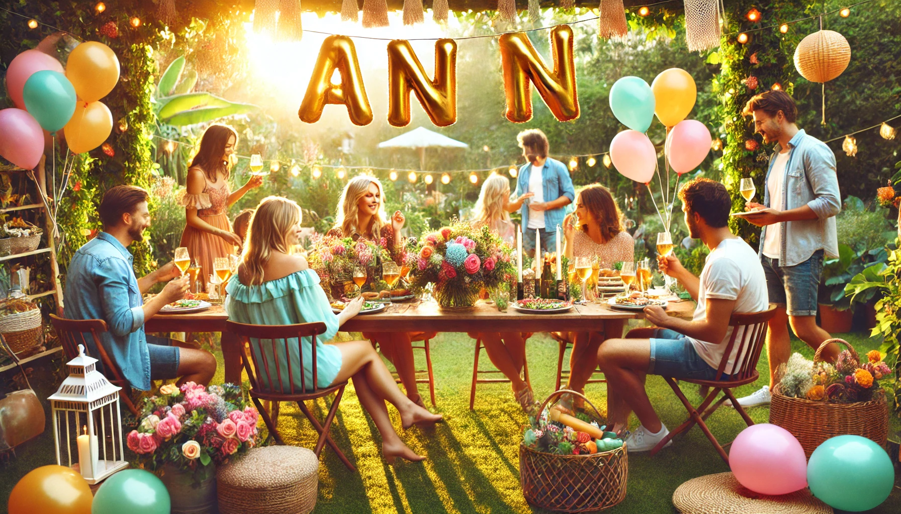 Celebration of name day and name - Ann