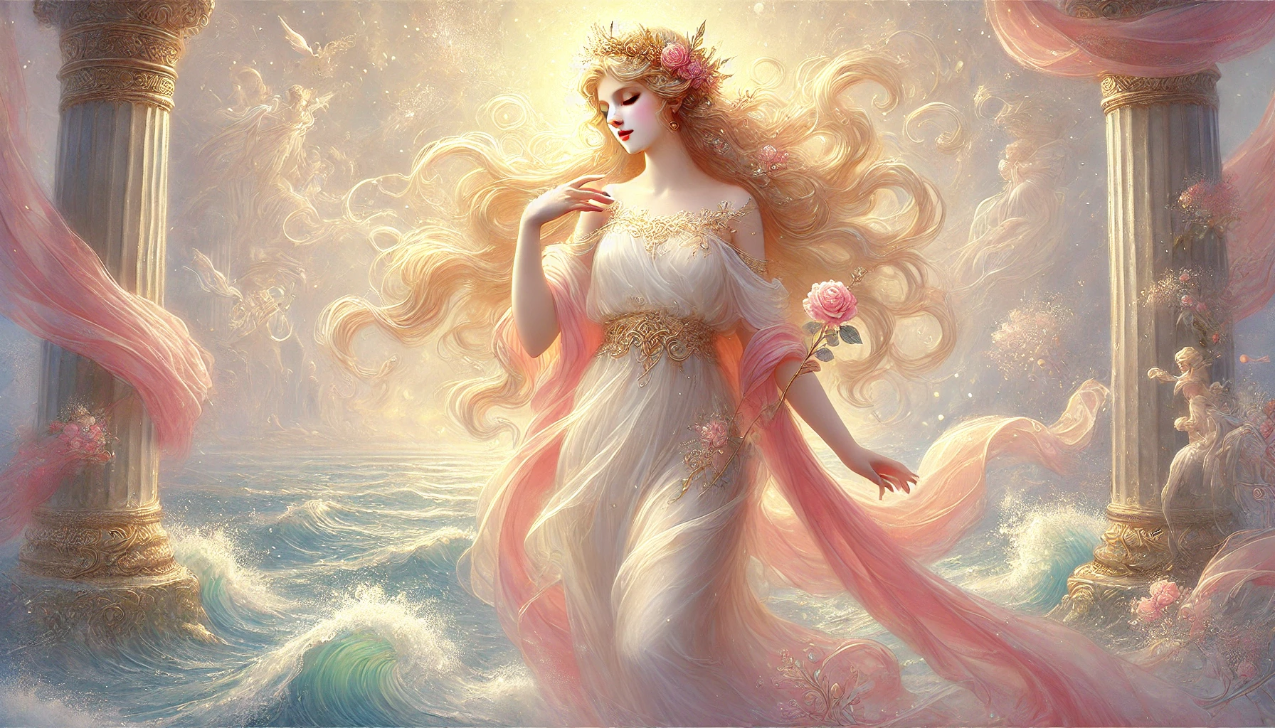 Aphrodite – Goddess of love, beauty, and desire
