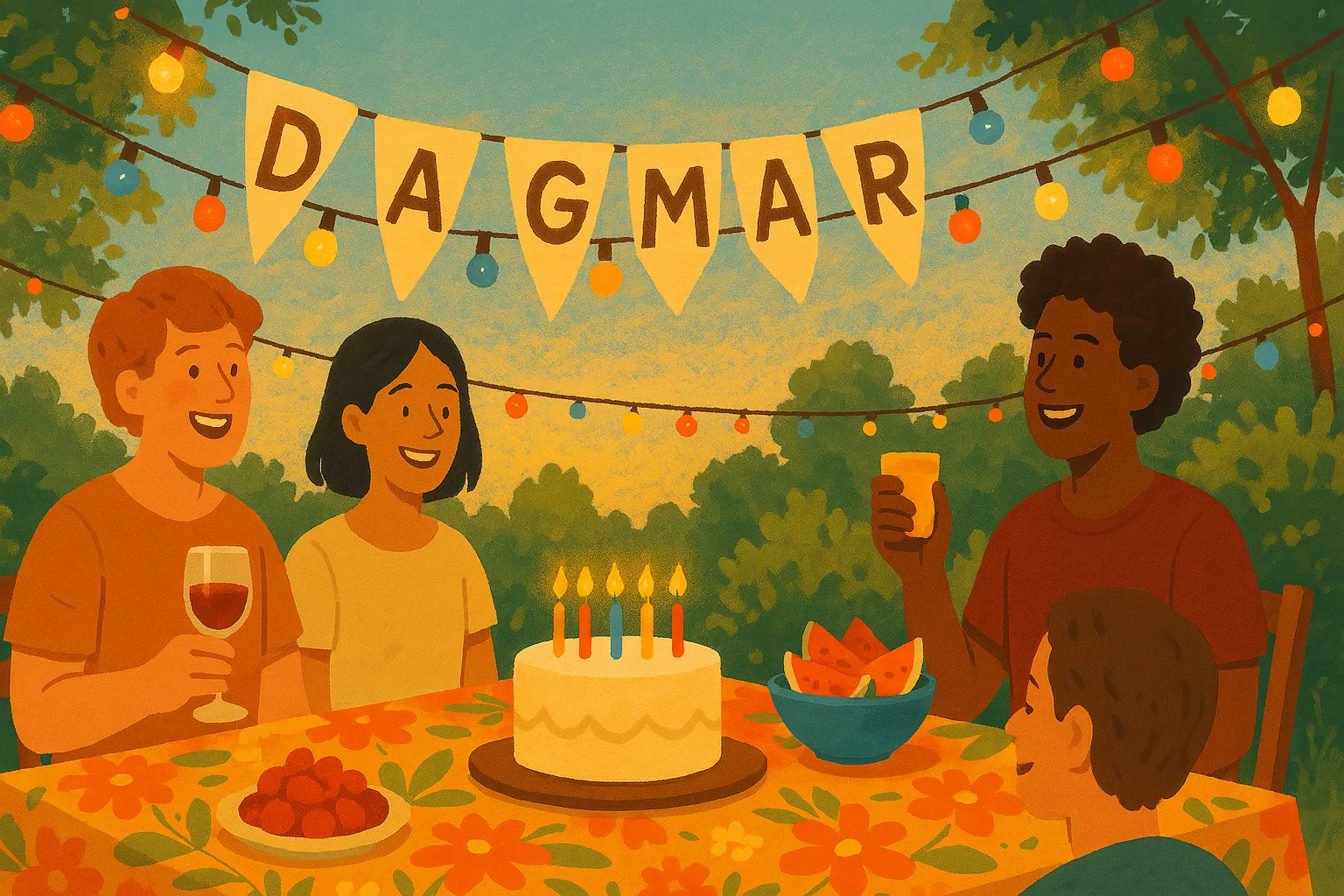 Oslava menín a mien - Dagmar
