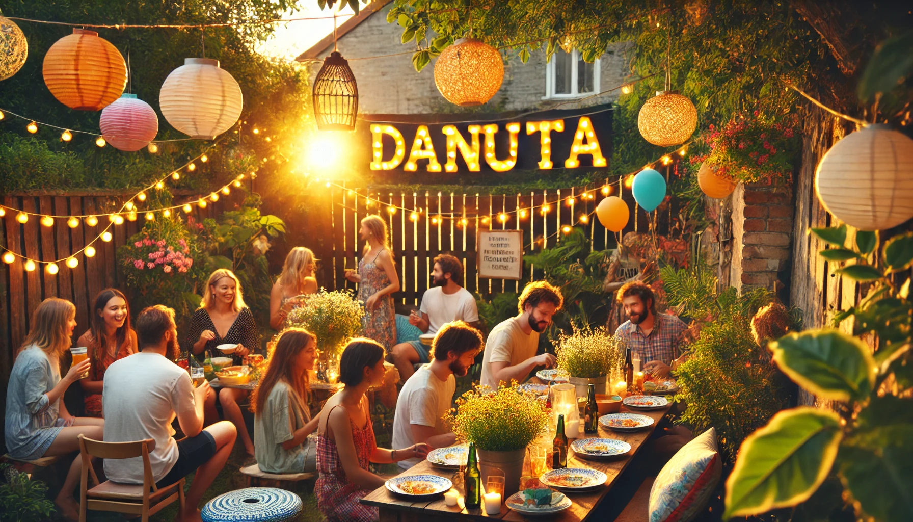 Celebration of name day and name - Danuta