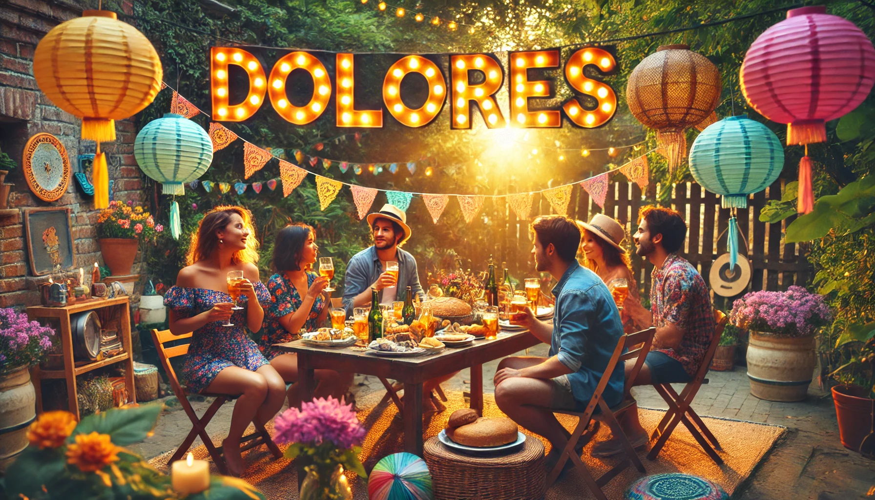 Celebration of name day and name - Dolores