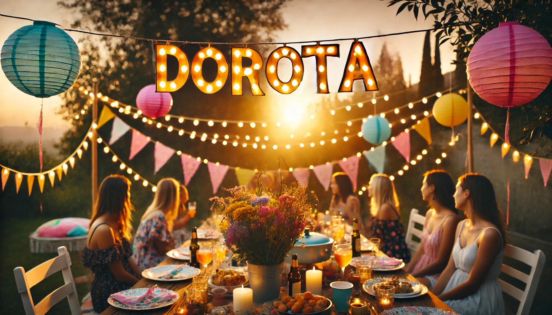 Oslava menín a mien - Dorota
