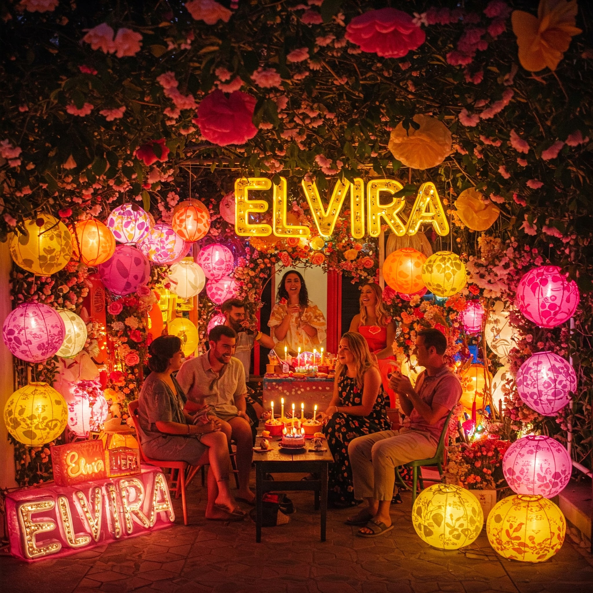 Celebration of name day and name - Elvira