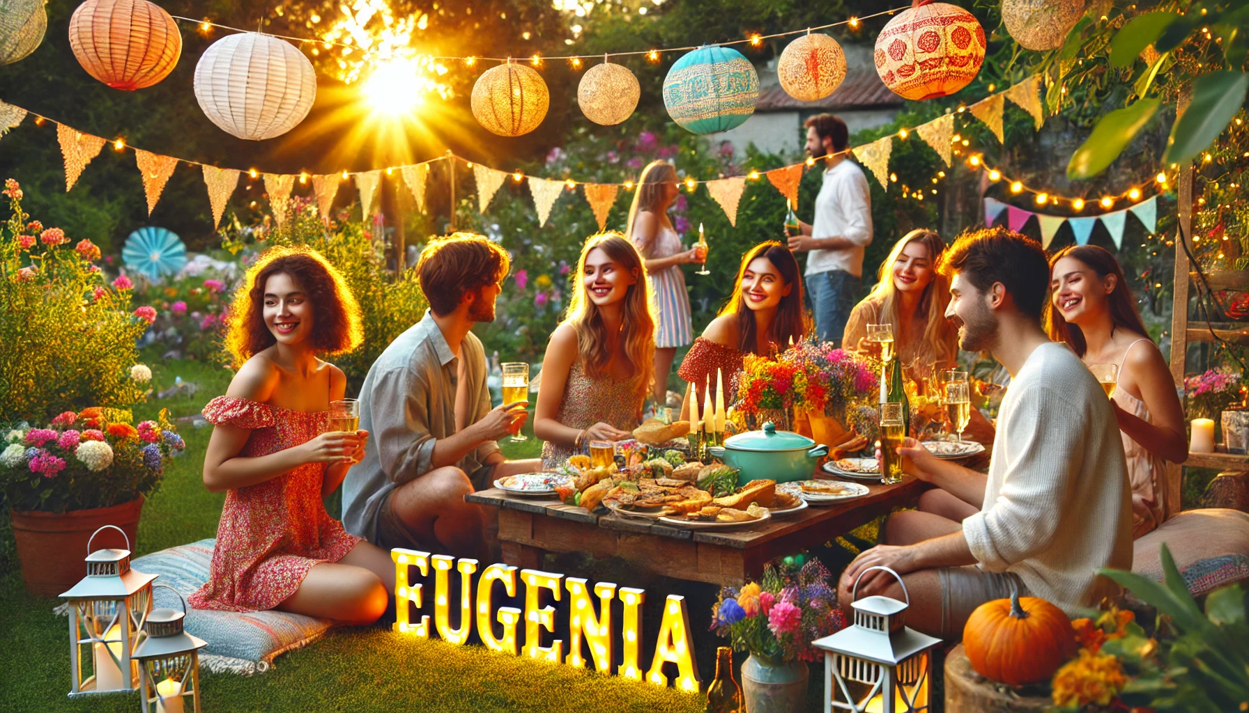 Celebration of name day and name - Eugenia