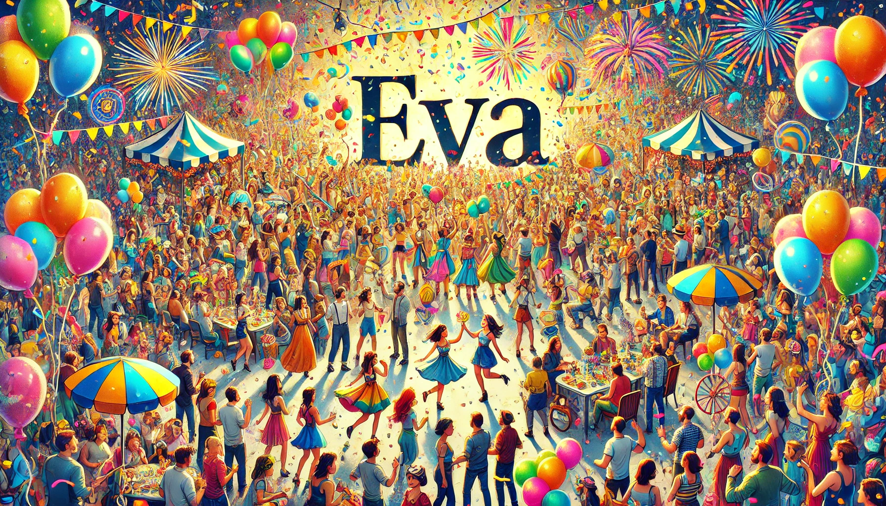 Oslava menín a mien - Éva