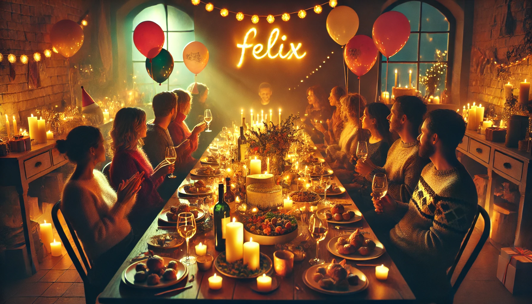 Feier des Namenstages und des Namens - Felix