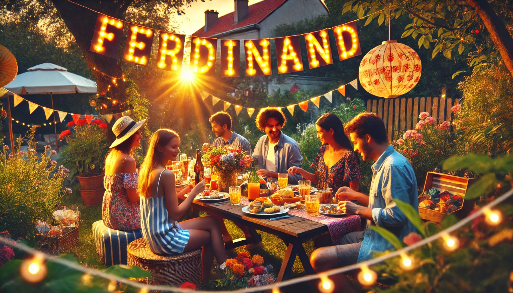 Celebration of name day and name - Ferdinand