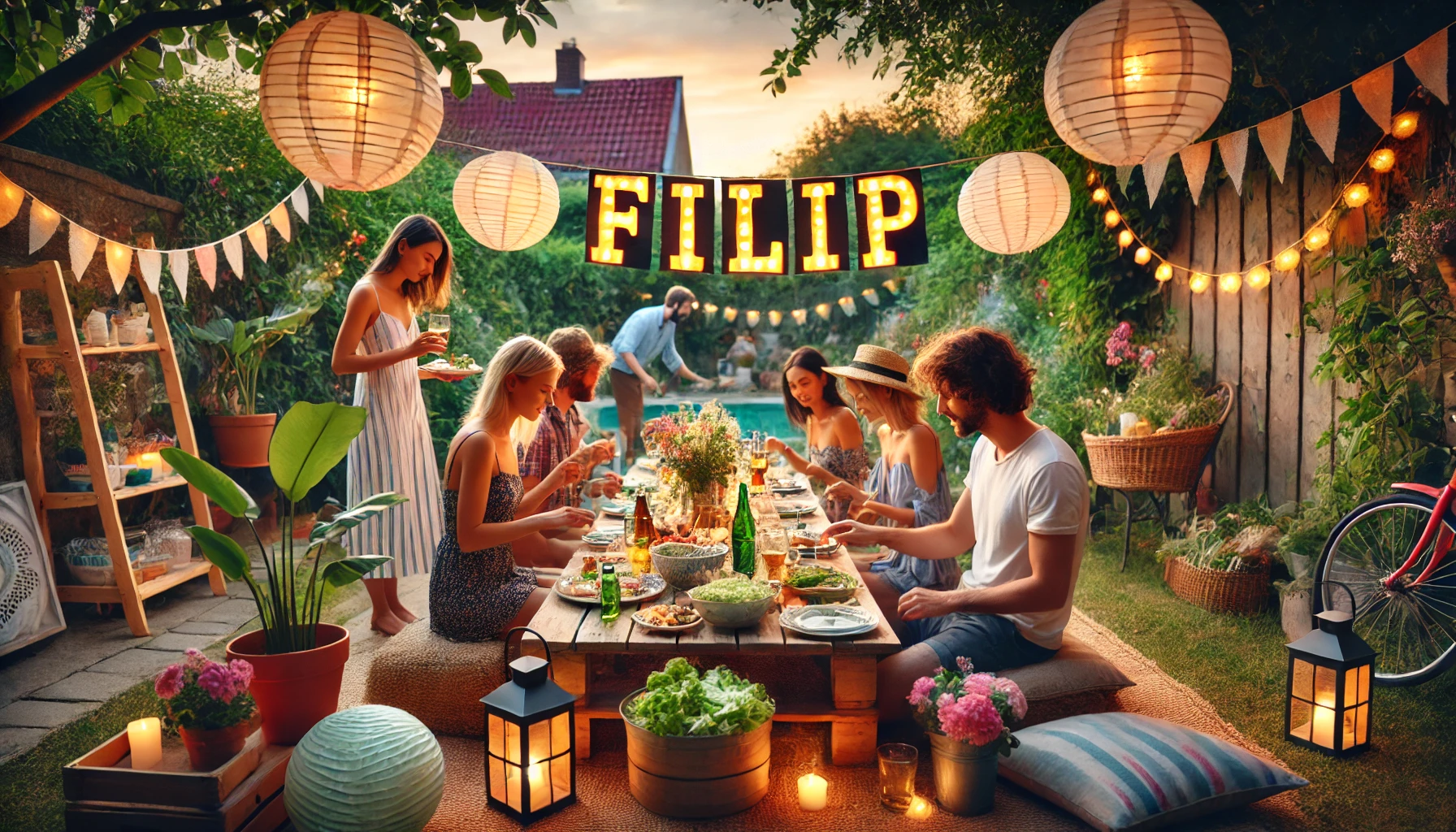 Celebration of name day and name - Filip