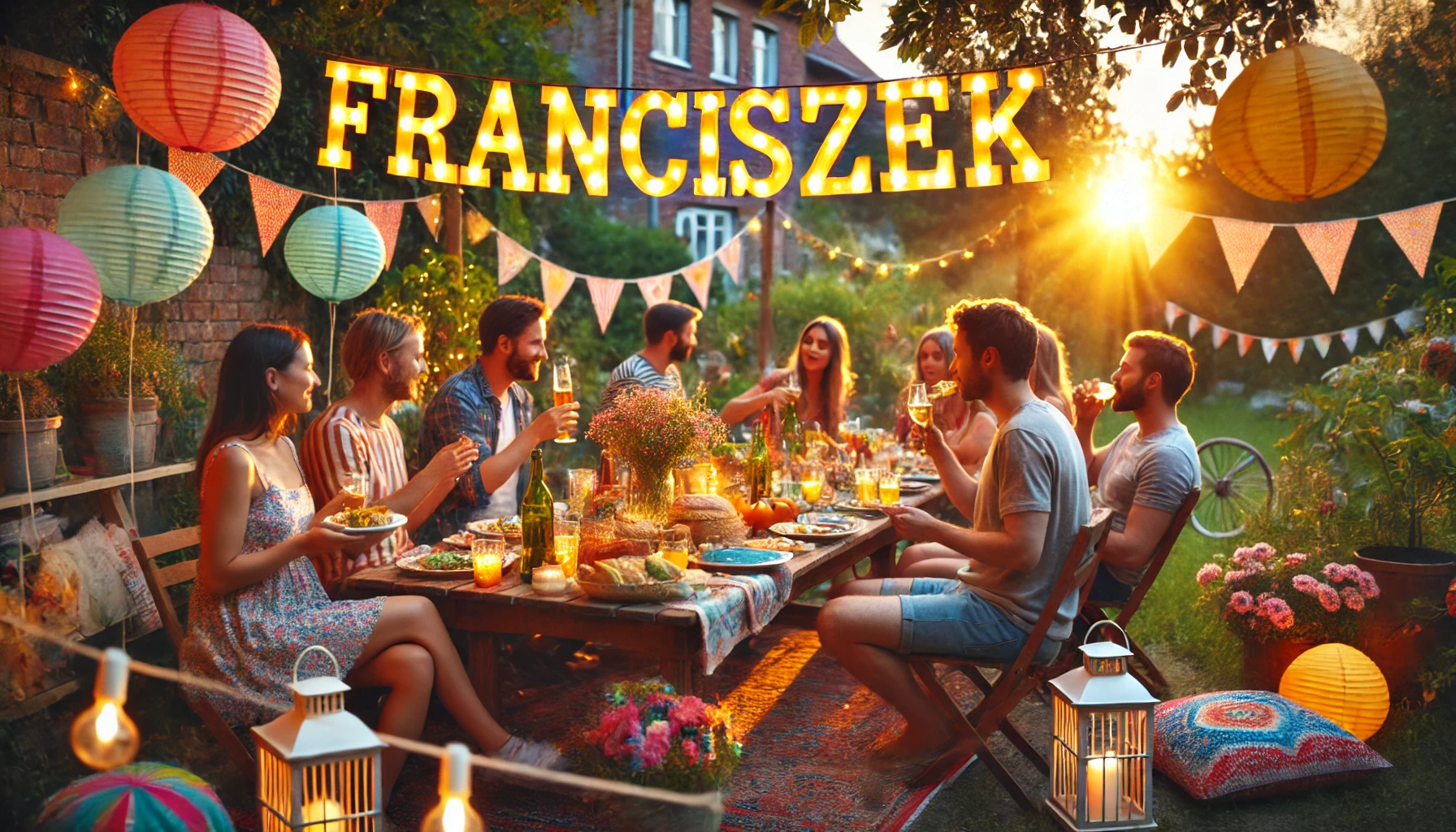 Celebration of name day and name - Franciszek