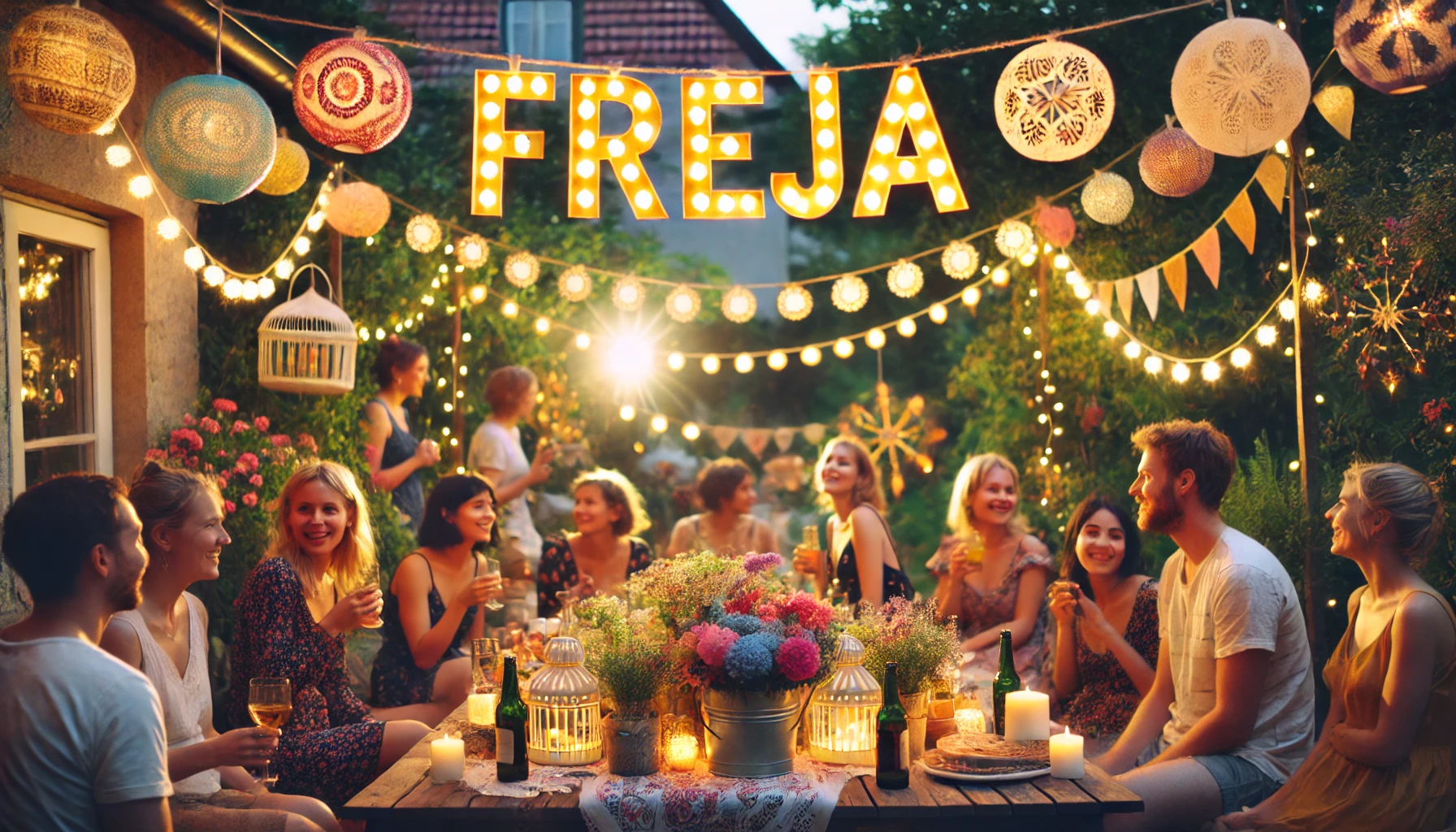 Oslava jmenin a jmenin - Freja