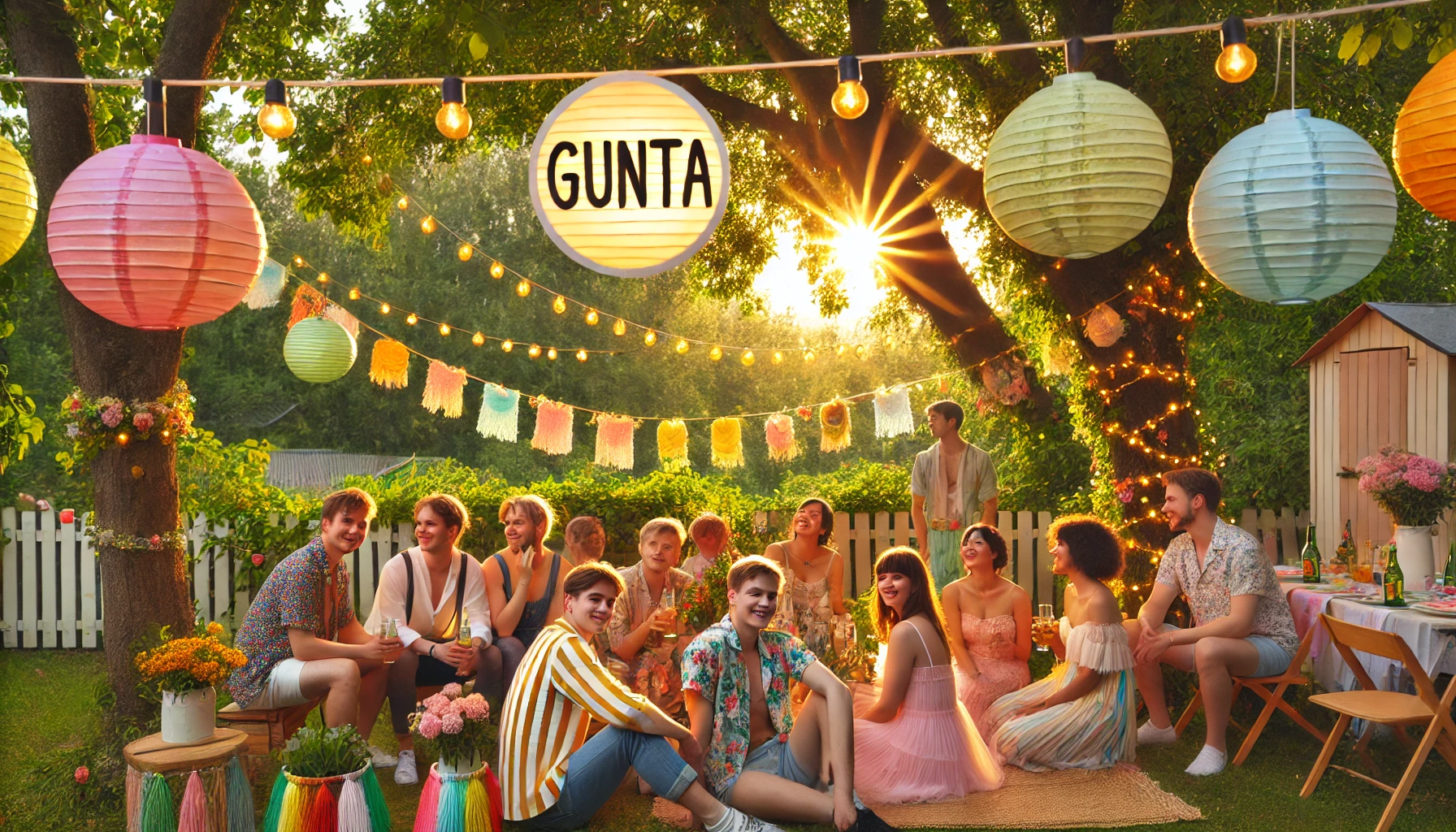 Oslava jmenin a jmenin - Gunta
