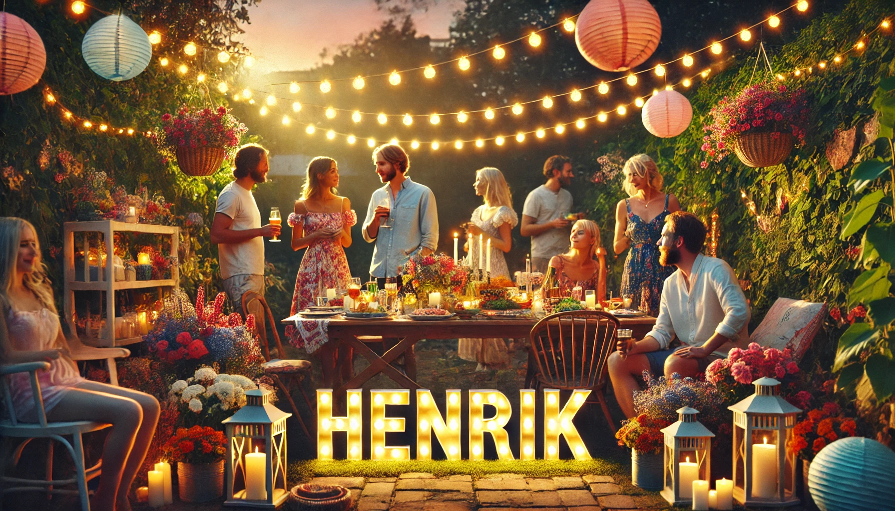 Feiring av navnedag og navn - Henrik