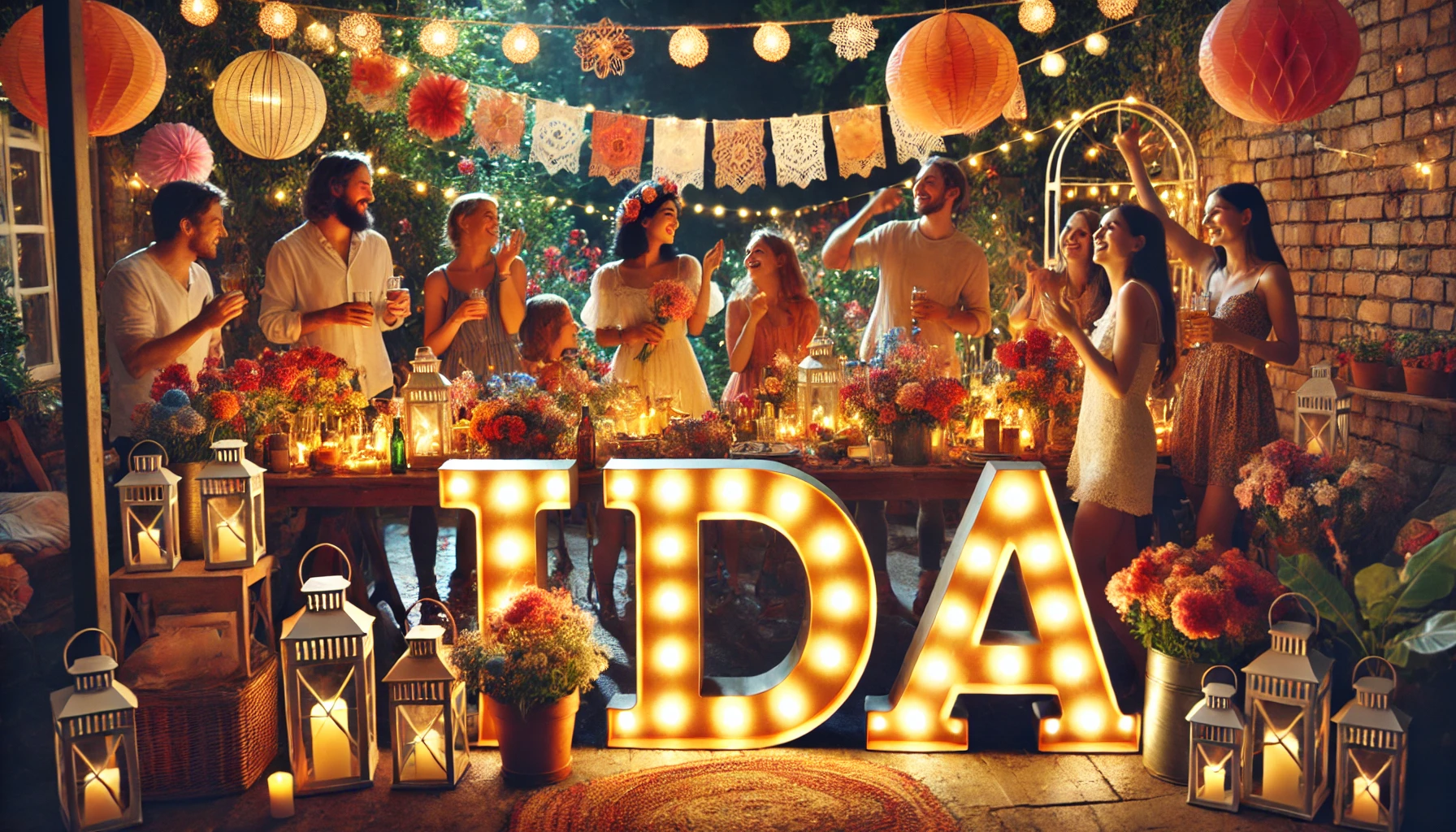 Celebration of name day and name - Ida