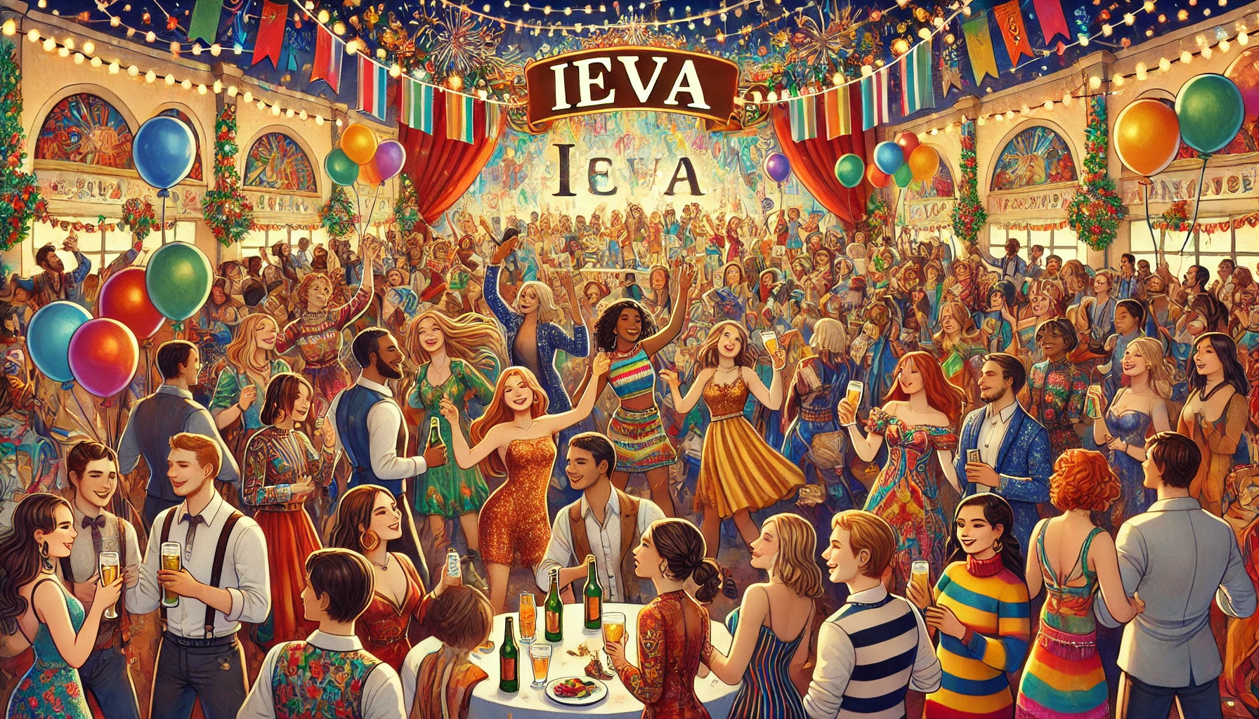 Святкаванне імянін і імянін - Ieva