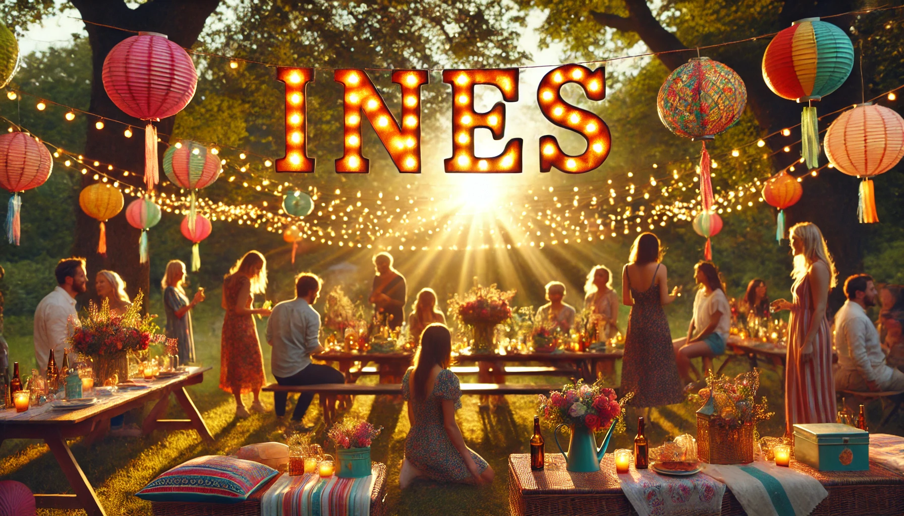 Firande av namnsdag och namn - Inès