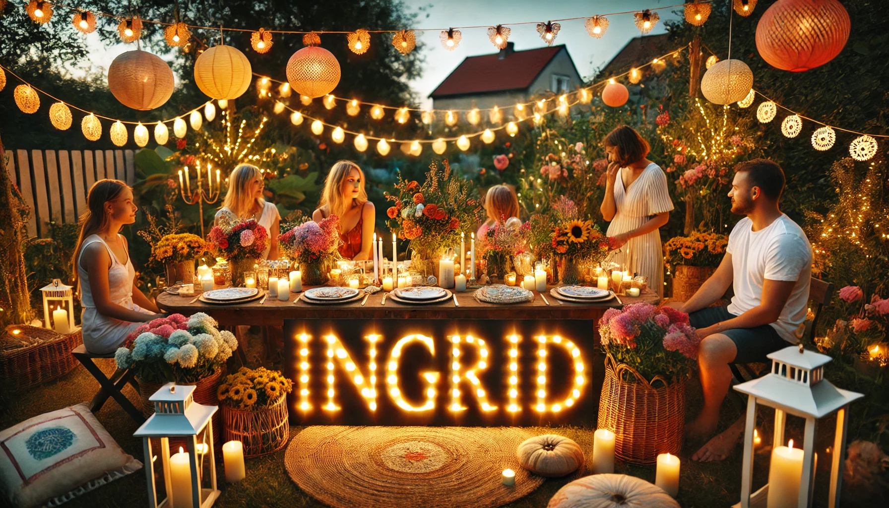 Feiring av navnedag og navn - Ingrid