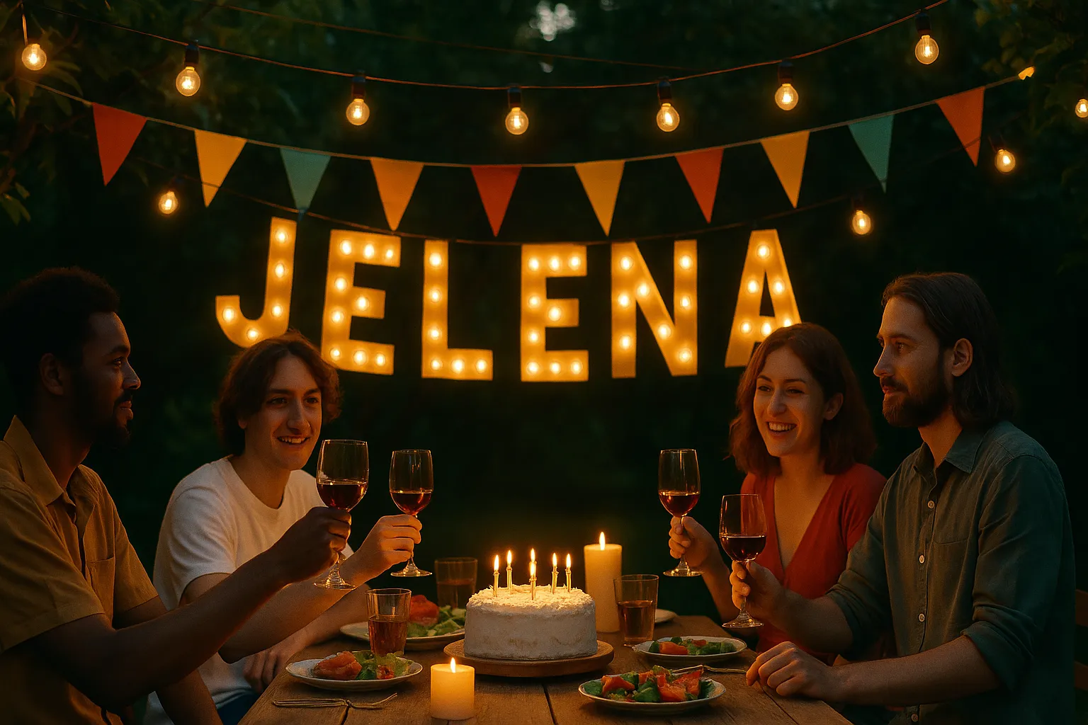 Celebration of name day and name - Jelena