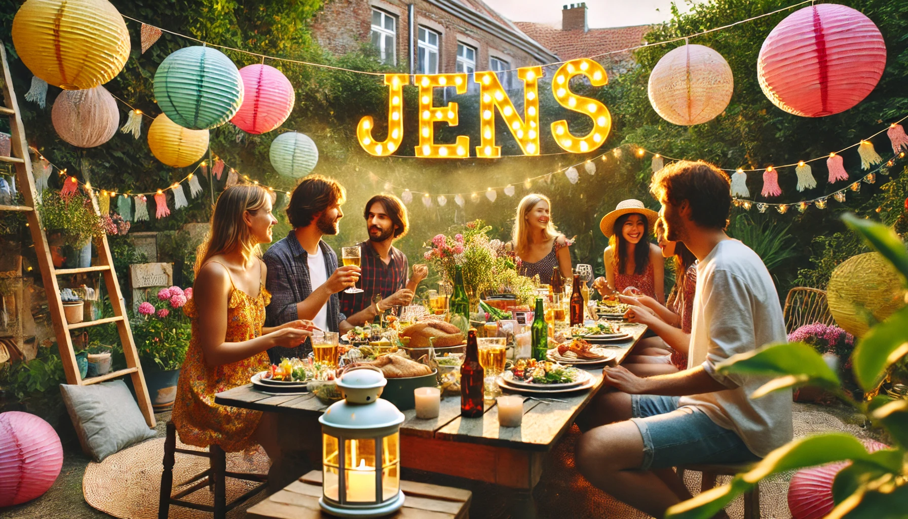 Feier des Namenstages und des Namens - Jens