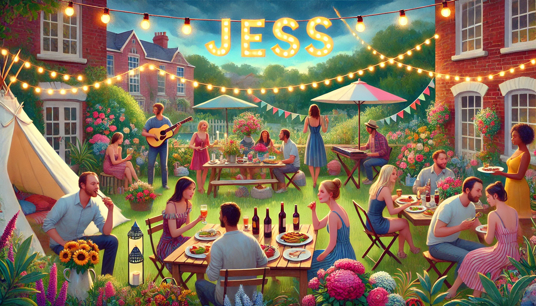 Feier des Namenstages und des Namens - Jess