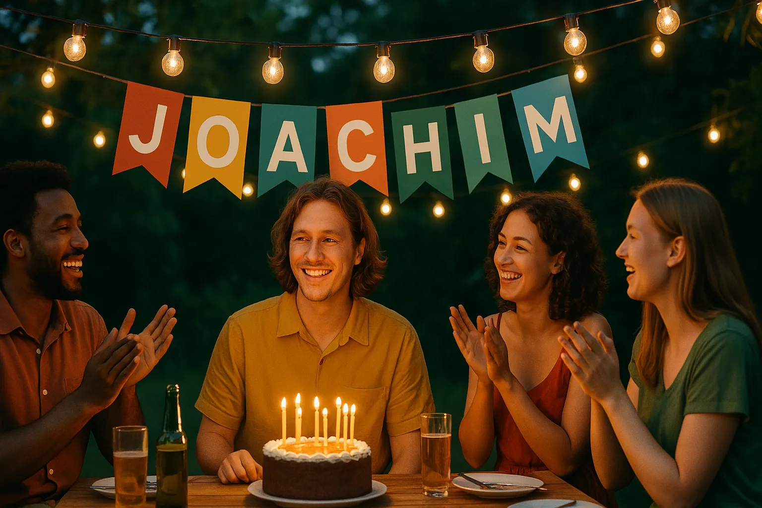 Celebration of name day and name - Joachim