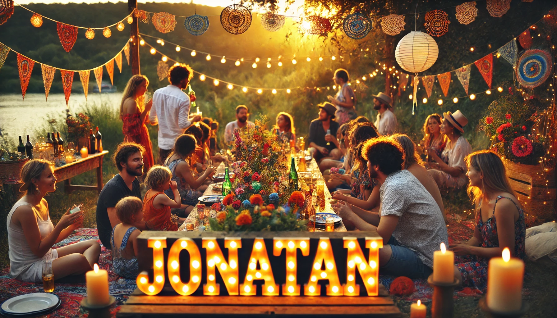 Celebration of name day and name - Jonatan