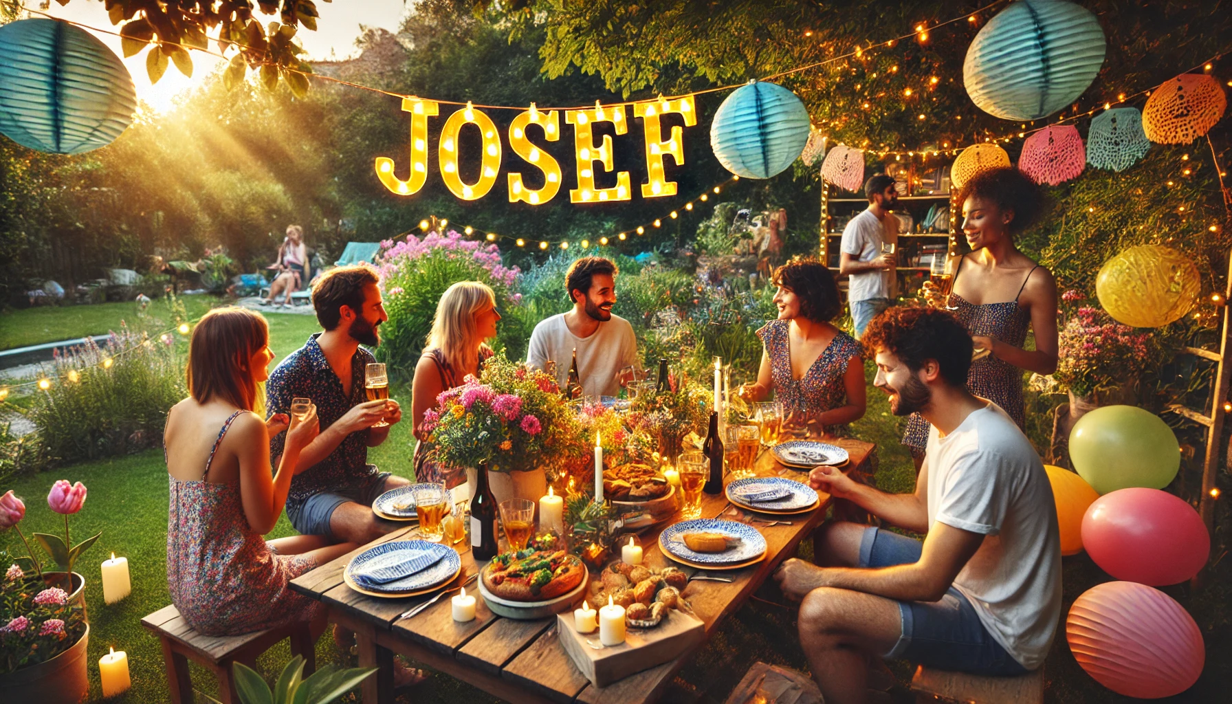 Celebration of name day and name - Josef
