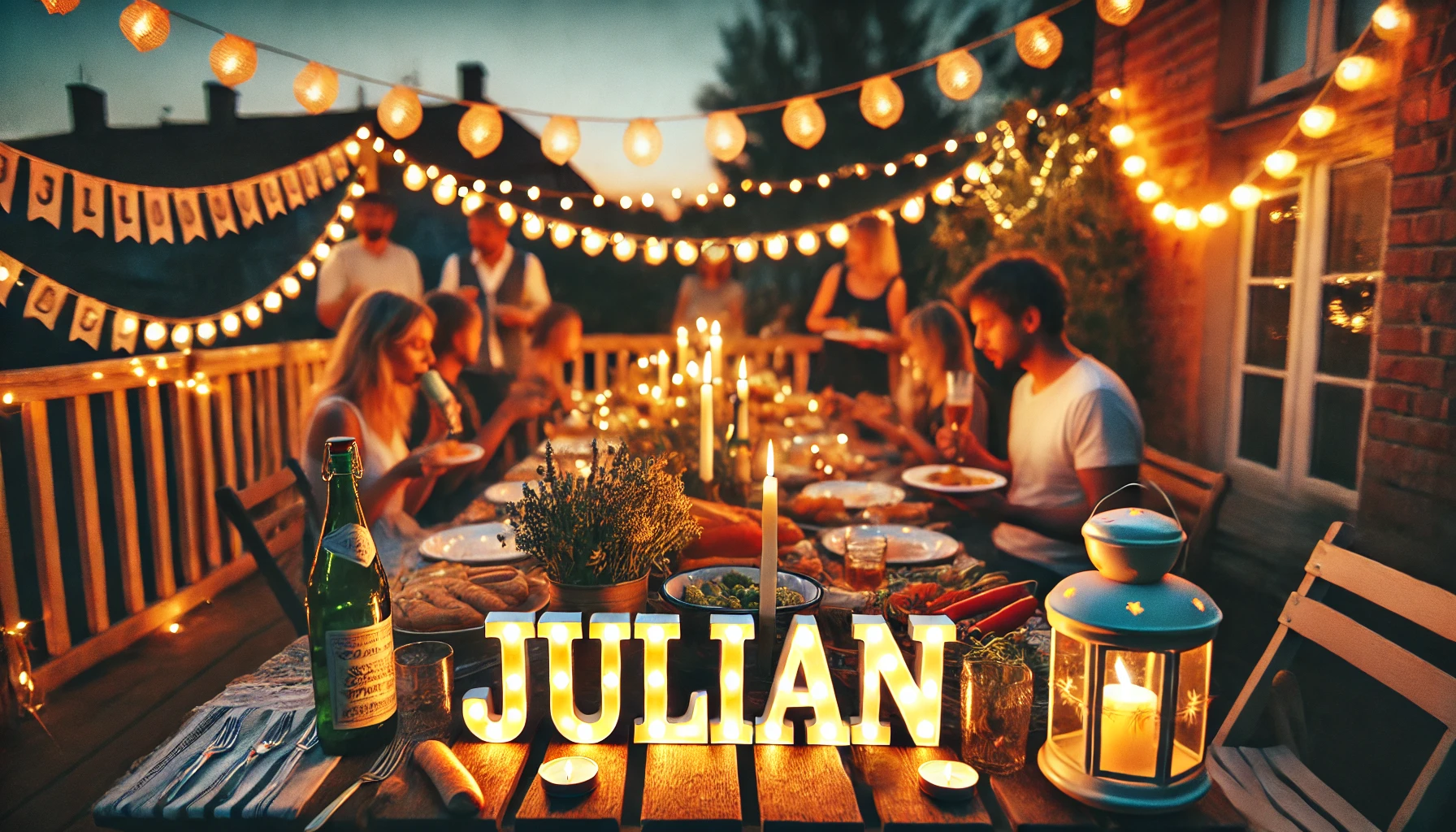 Vārda dienas un vārda svinēšana - Julian