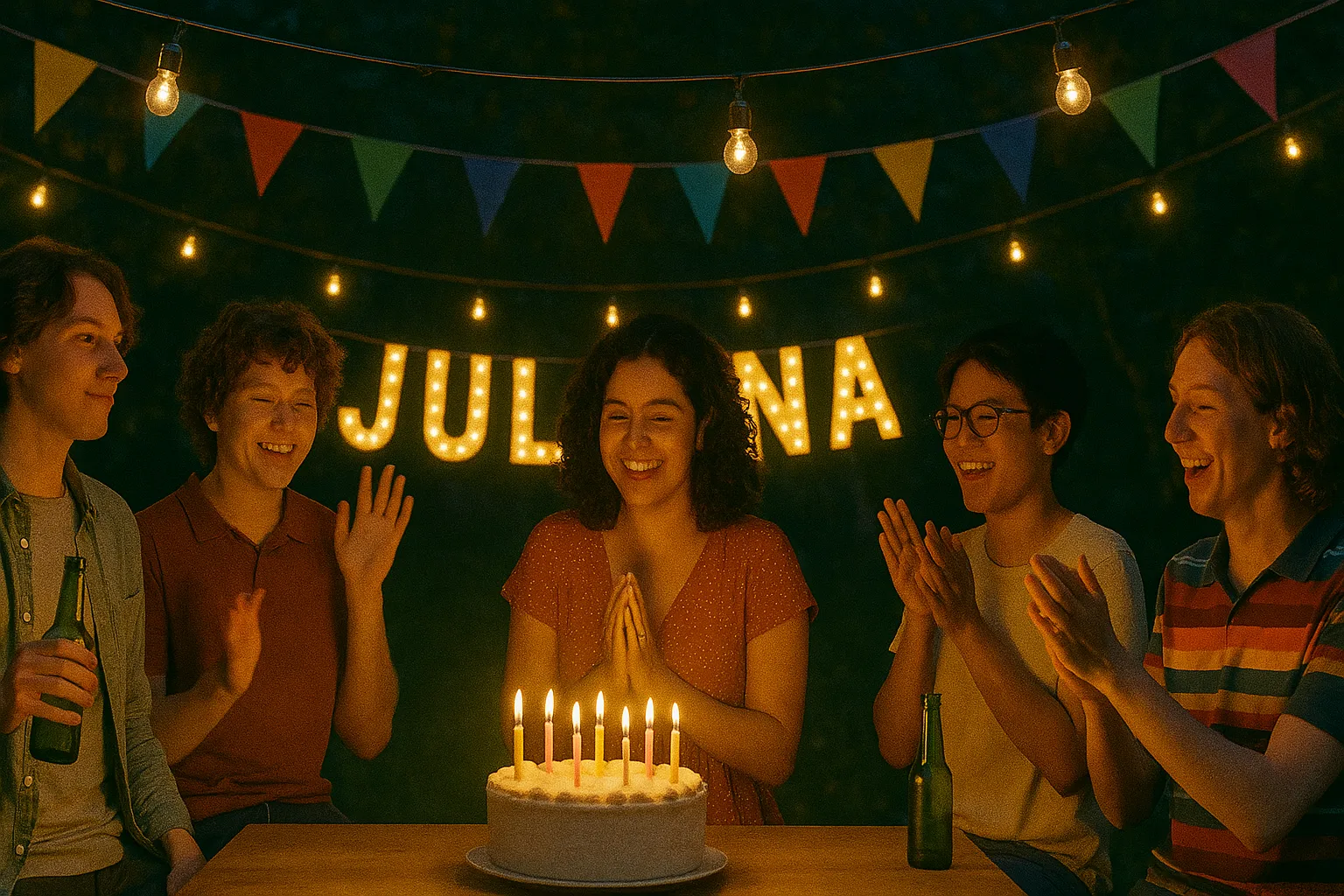 Celebration of name day and name - Juliana