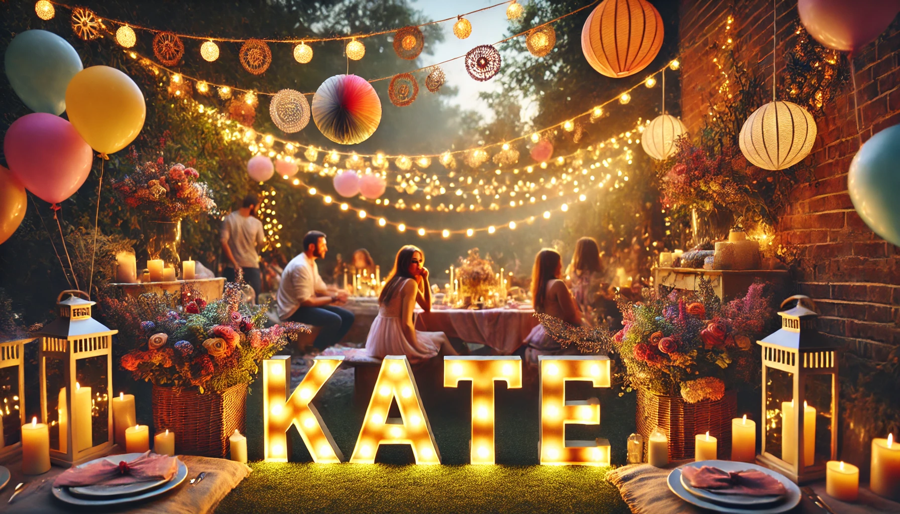 Celebration of name day and name - Kate