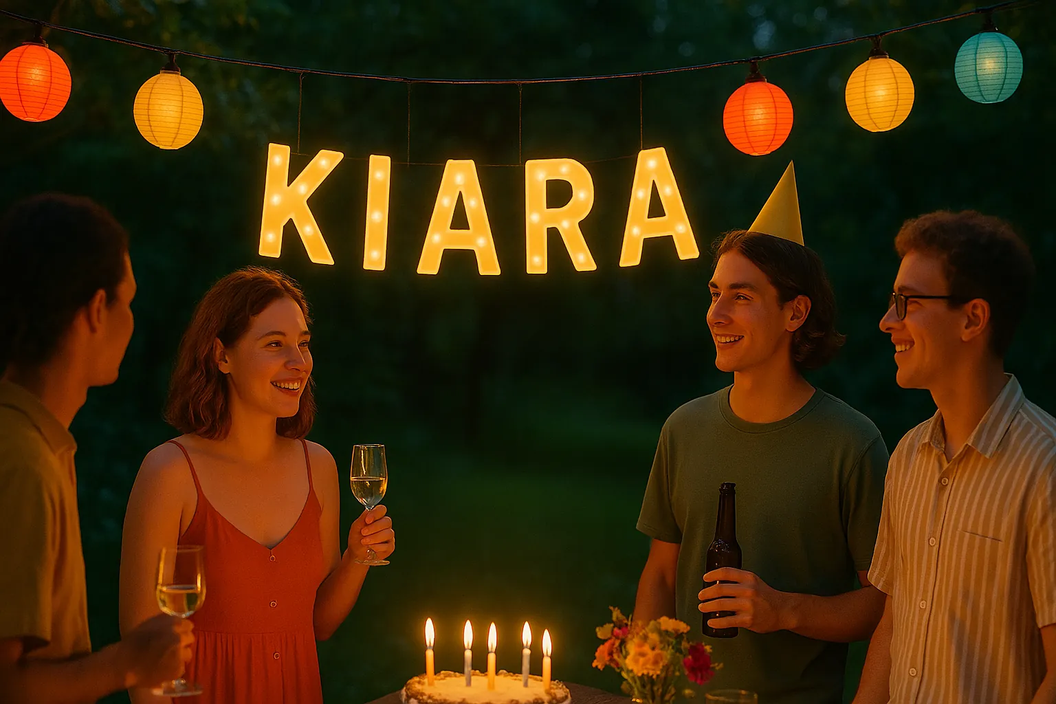 Oslava jmenin a jmenin - Kiara