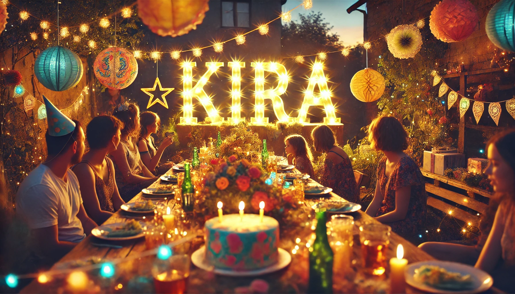 Celebration of name day and name - Kira