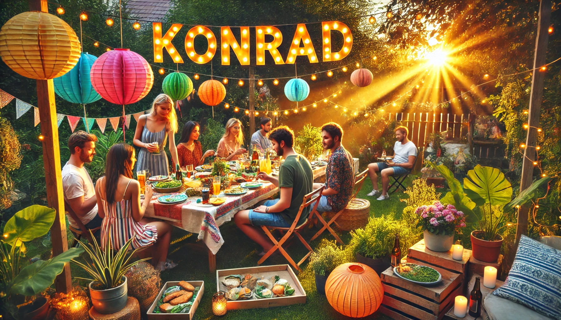 Celebration of name day and name - Konrad