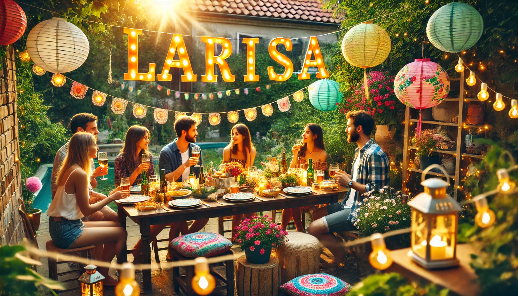 Oslava menín a mien - Larisa