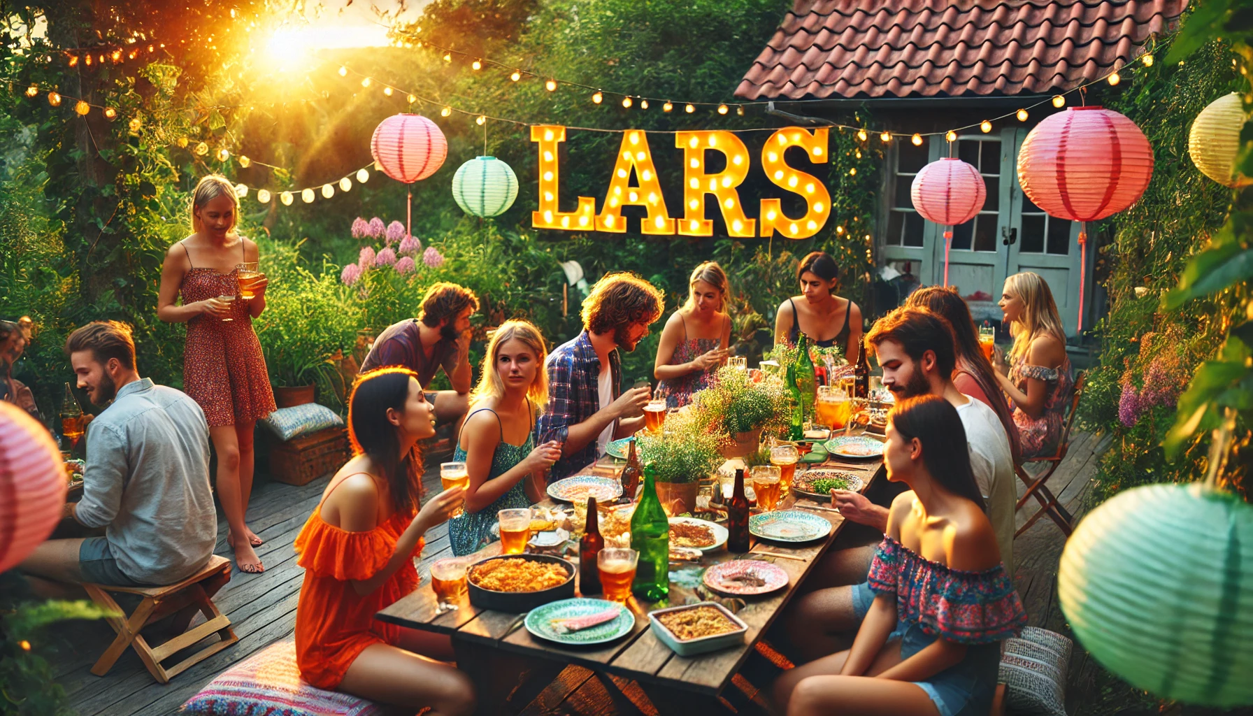 Celebration of name day and name - Lars
