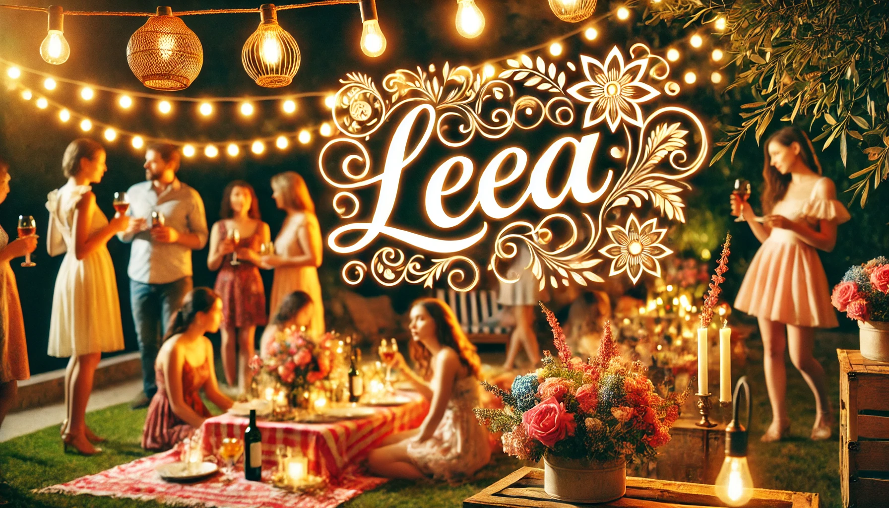 Feier des Namenstages und des Namens - Leea