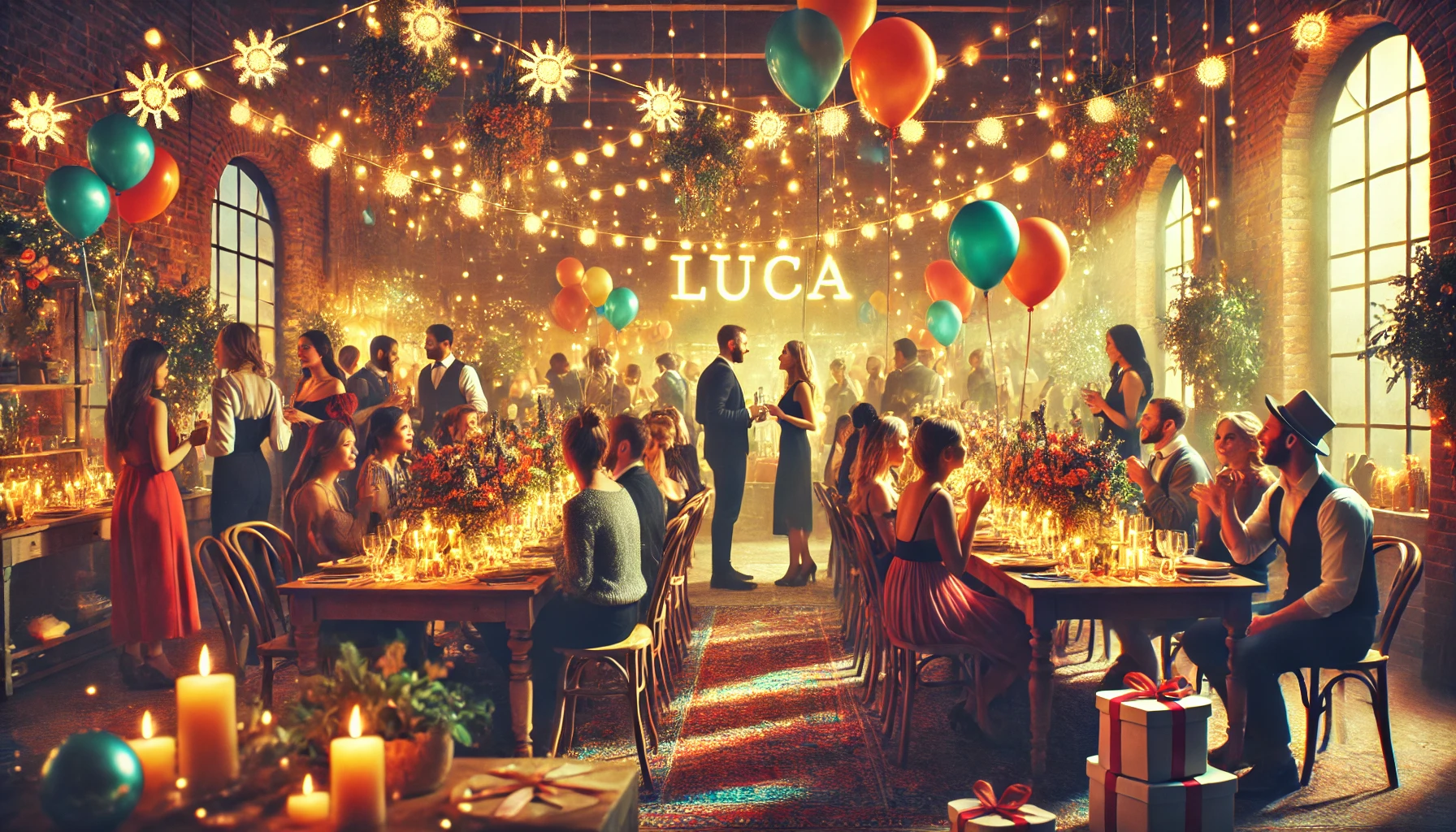 Névnap és név megünneplése - Luca