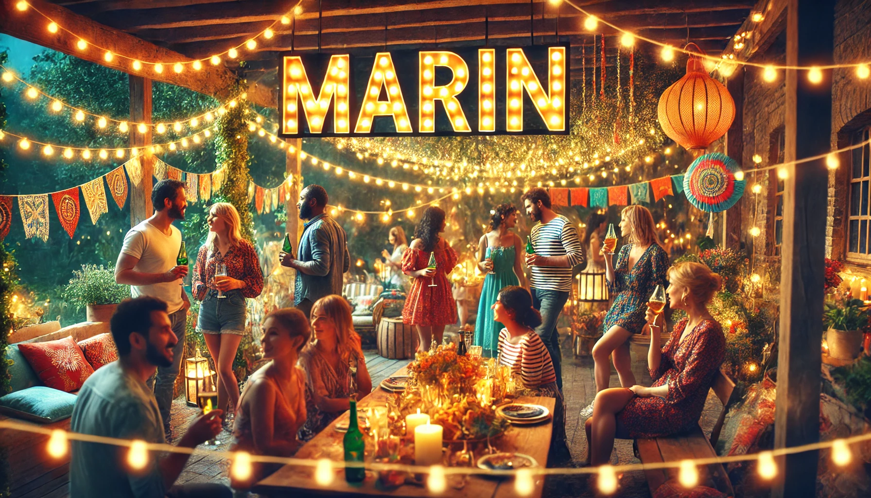 Feier des Namenstages und des Namens - Marin