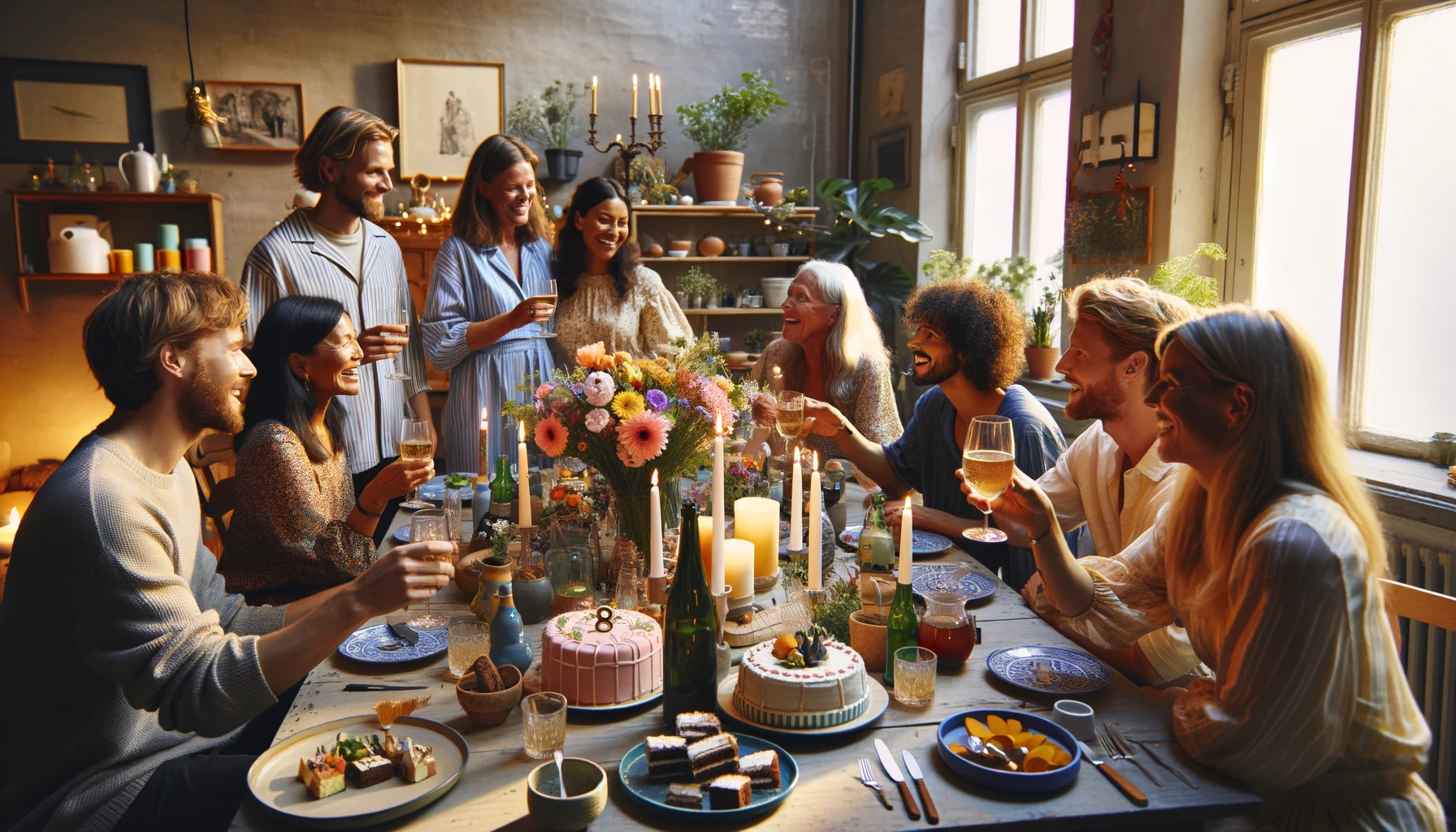Celebration of name day and name in Denmark