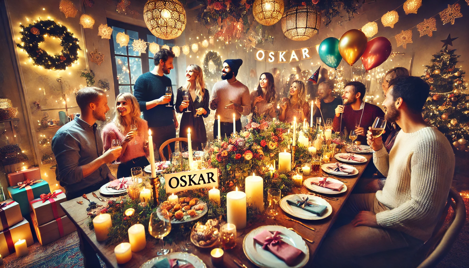 Celebration of name day and name - Oskar
