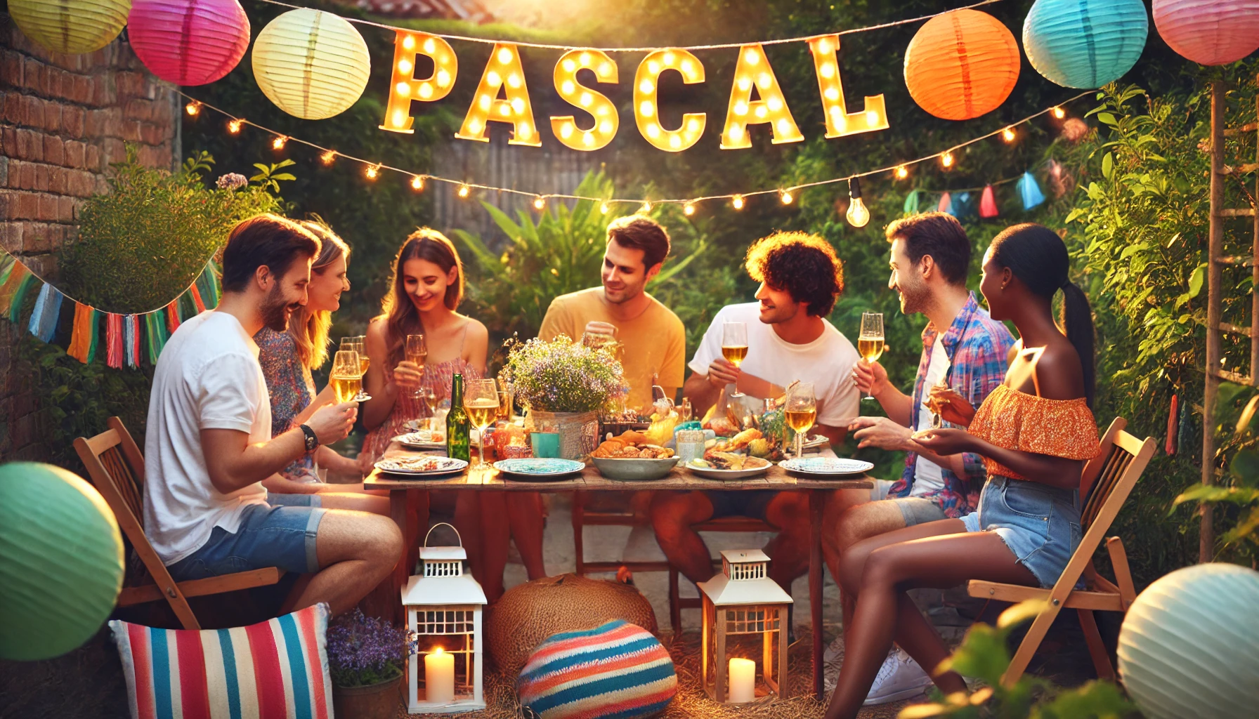 Celebration of name day and name - Pascal