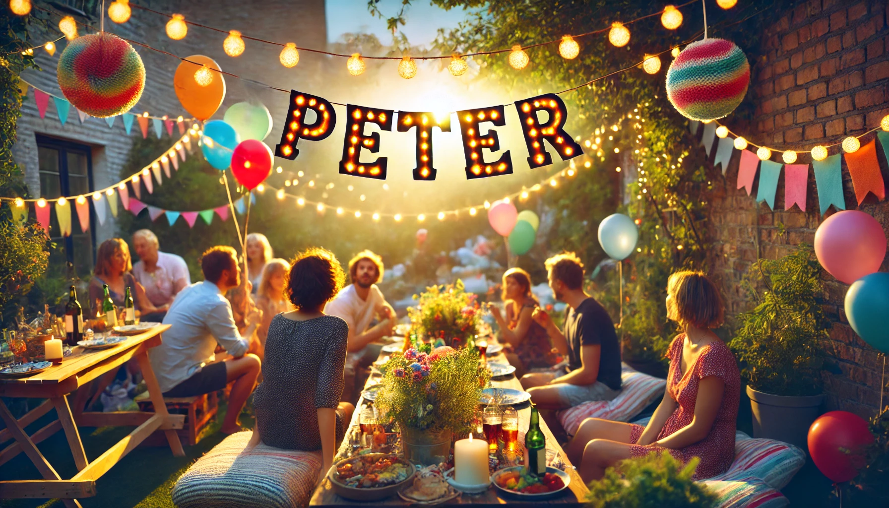 Celebration of name day and name - Peter