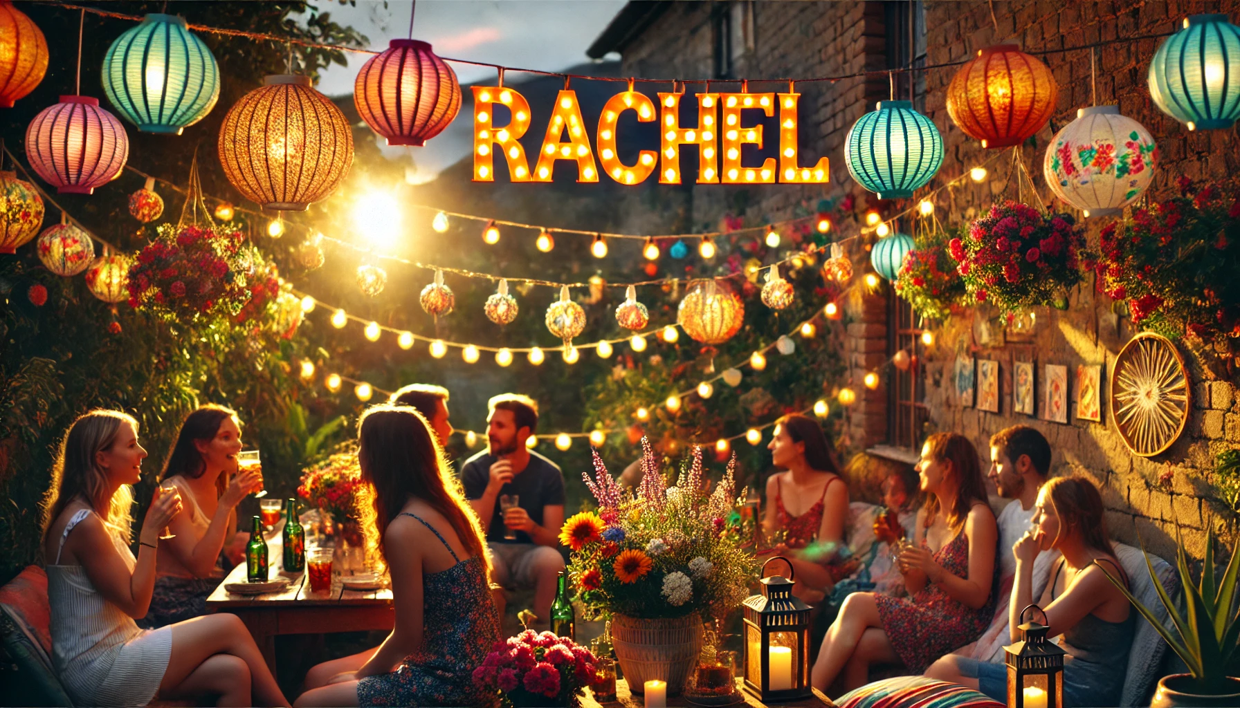 Feier des Namenstages und des Namens - Rachel