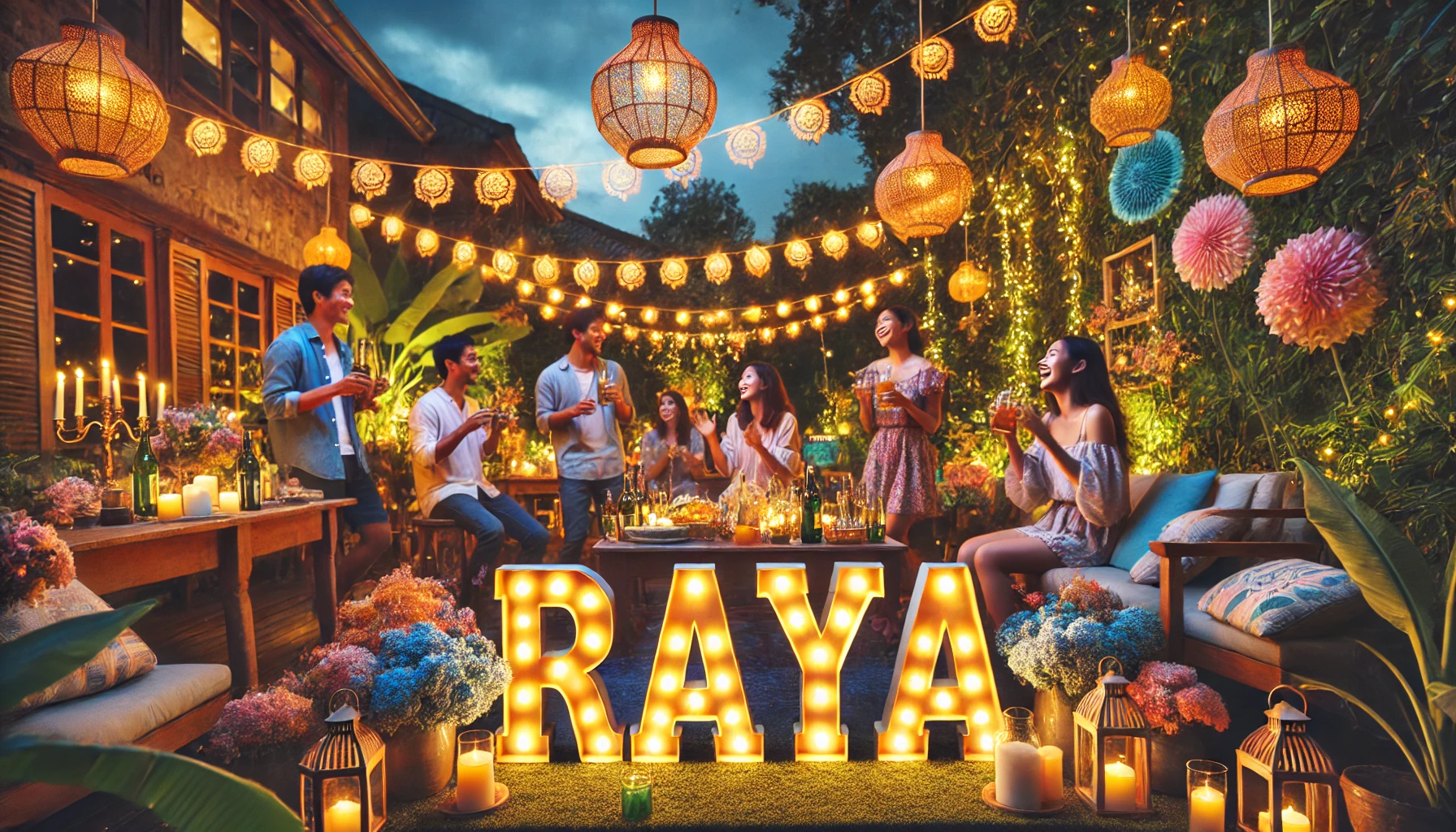 Feier des Namenstages und des Namens - Raya